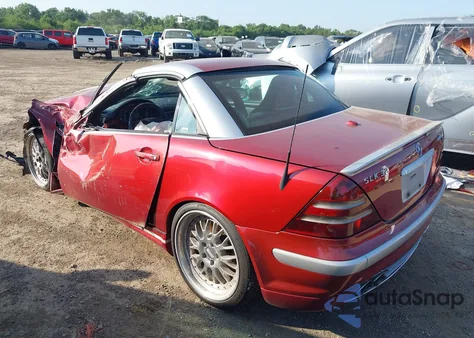 2002 Mercedes-Benz Slk 32 Amg from USA, damaged, VIN WDBKK66FX2F237725